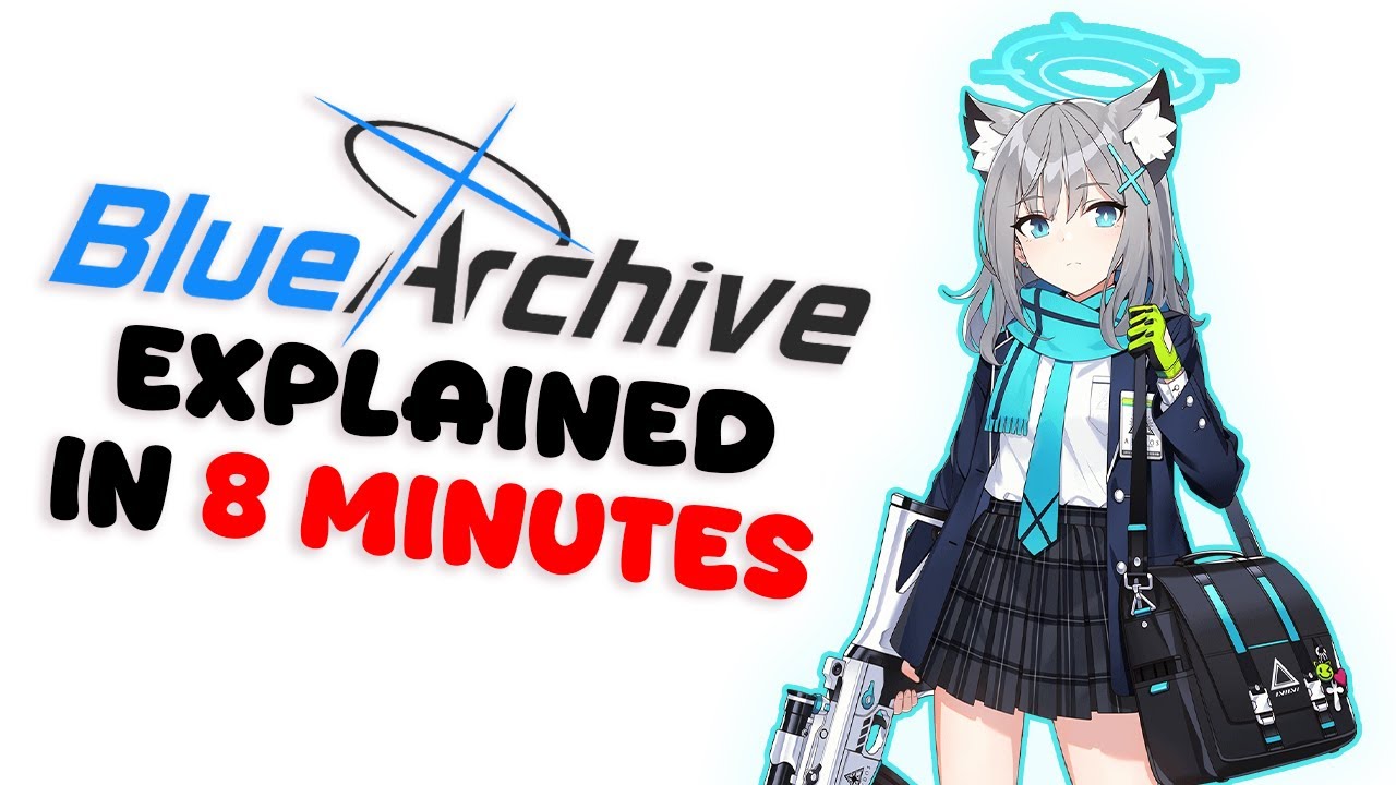 Blue Archive Explained in 8 Minutes