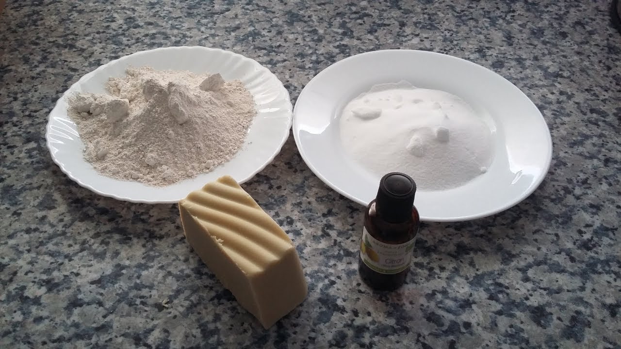 PIEDRA DE LIMPIEZA CON JABÓN CASERO Y CARBONATO CÁLCICO