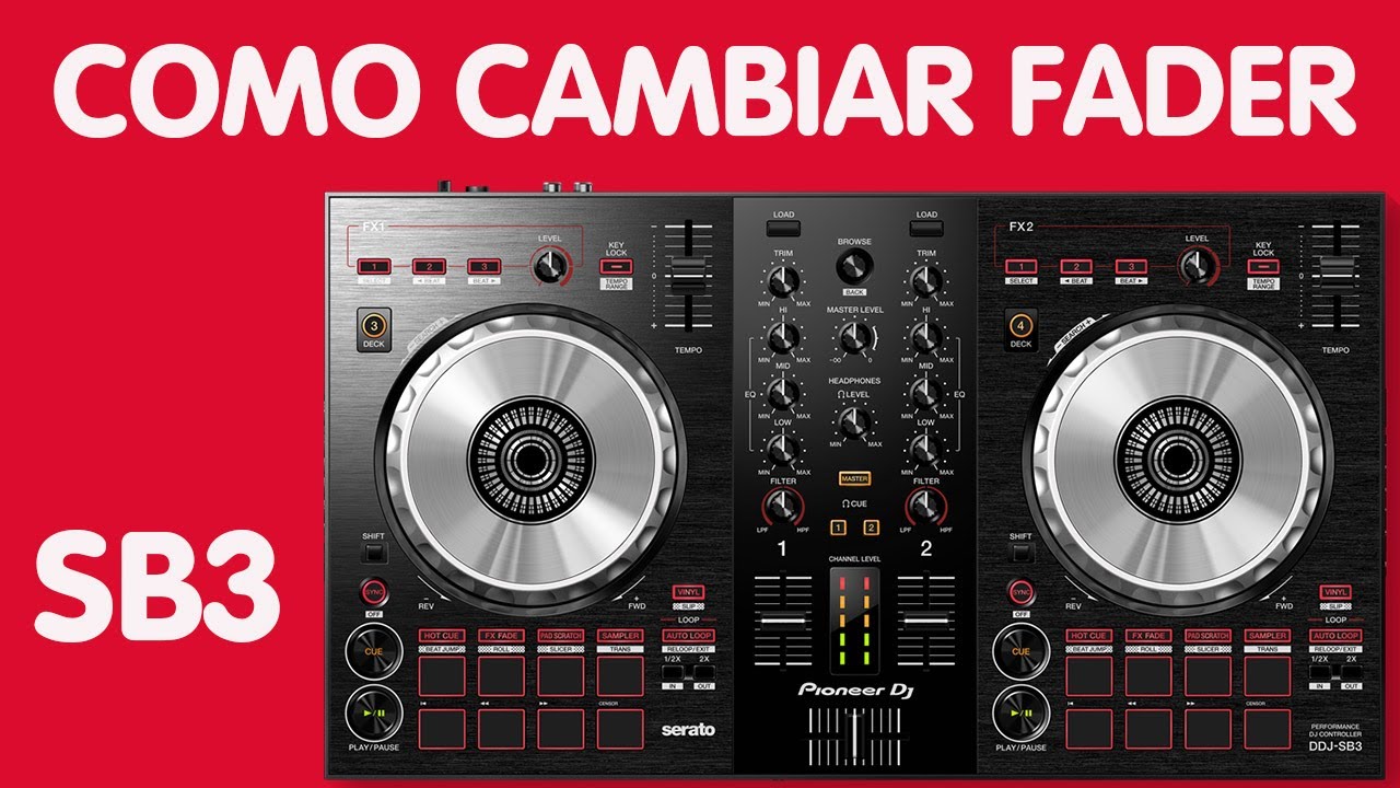 CAMBIO DE POTENCIOMETRO FADER DE UN CONTROLADOR PIONEER SB3