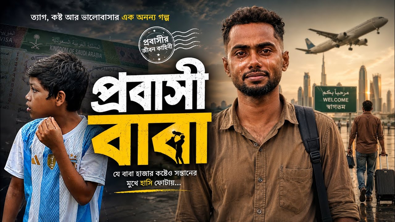 প্রবাসী বাবা। নোয়াখালী সেরা ইমেশনাল ভিডিও। korbanalironi |  kazironymedia 