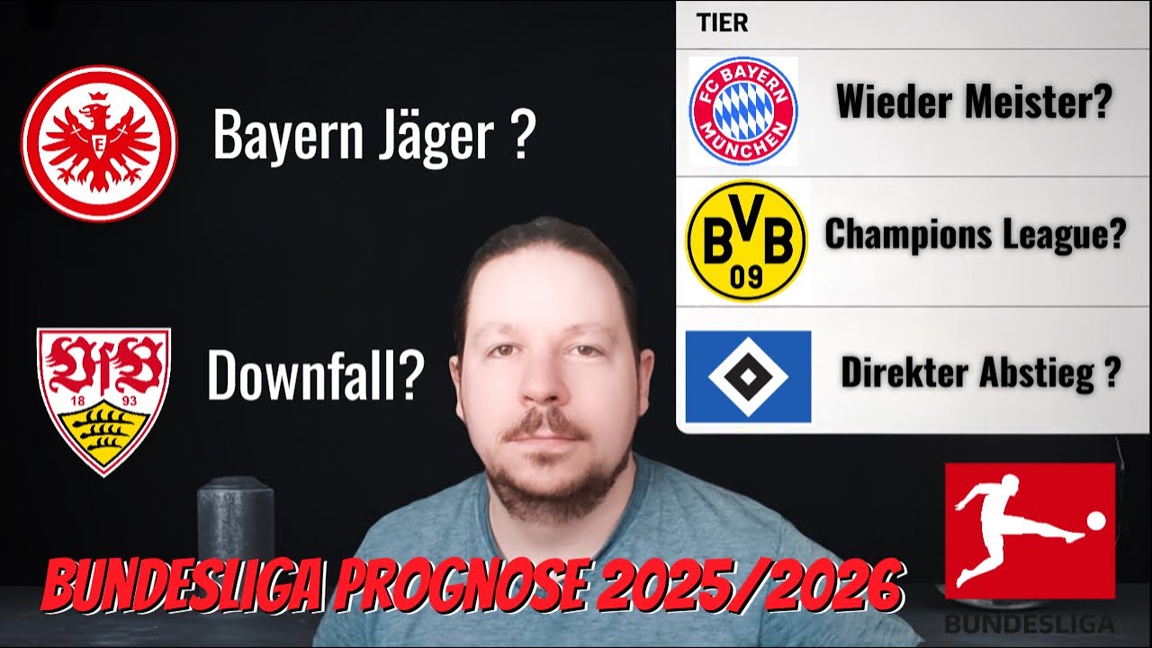 Wer landet wo? Bundesliga Prediction 2025/2026!