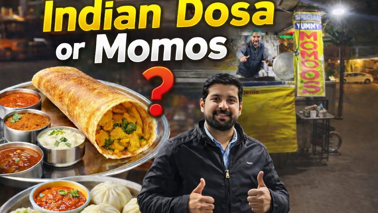 Sialkot ka mashoor Dosa or momos | Husnain Raja Vlogs 