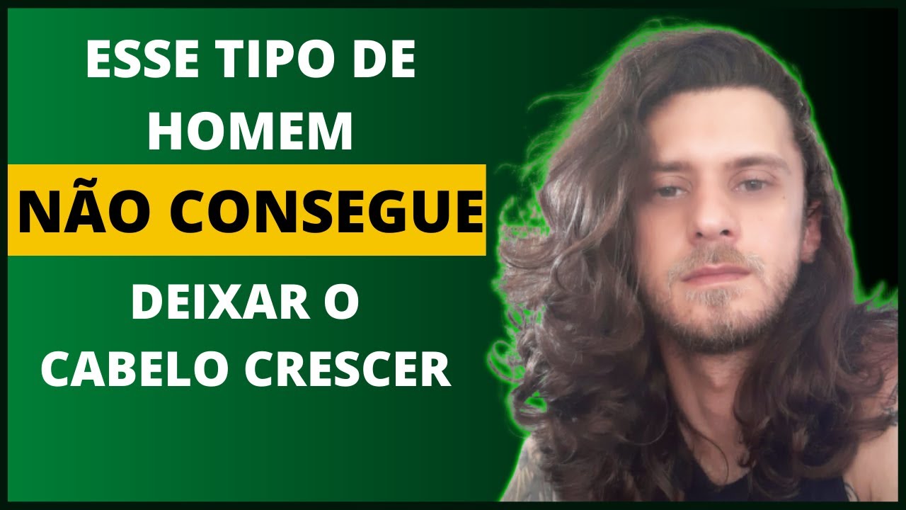 TIPOS DE HOMENS QUE N&Atilde;O PODEM E N&Atilde;O DEVEM DEIXAR SEU CABELO MASCULINO CRESCER, PROJETO CABEL&Atilde;O