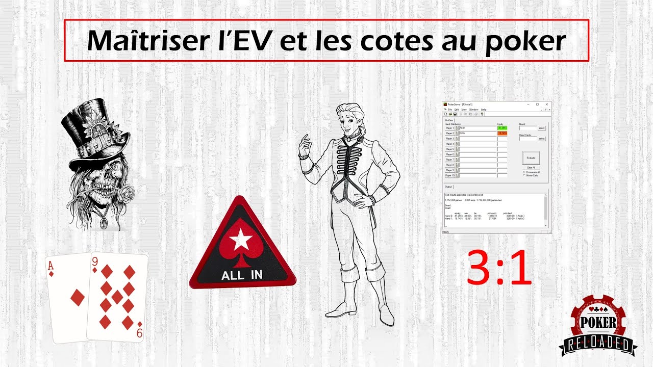🍀 Maîtriser l'EV et les cotes au poker