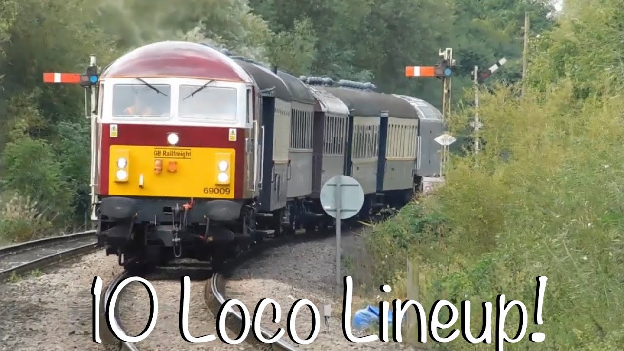 Nene Valley Railway GBRF Diesel Gala Day 2  08/09/24