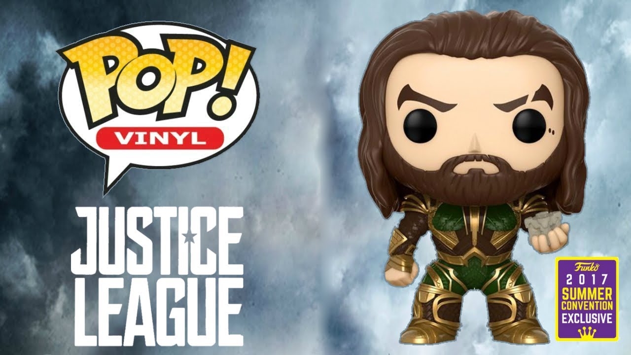 Funko Pop! Justice League Aquaman With Motherbox SDCC 2017 Exclusive