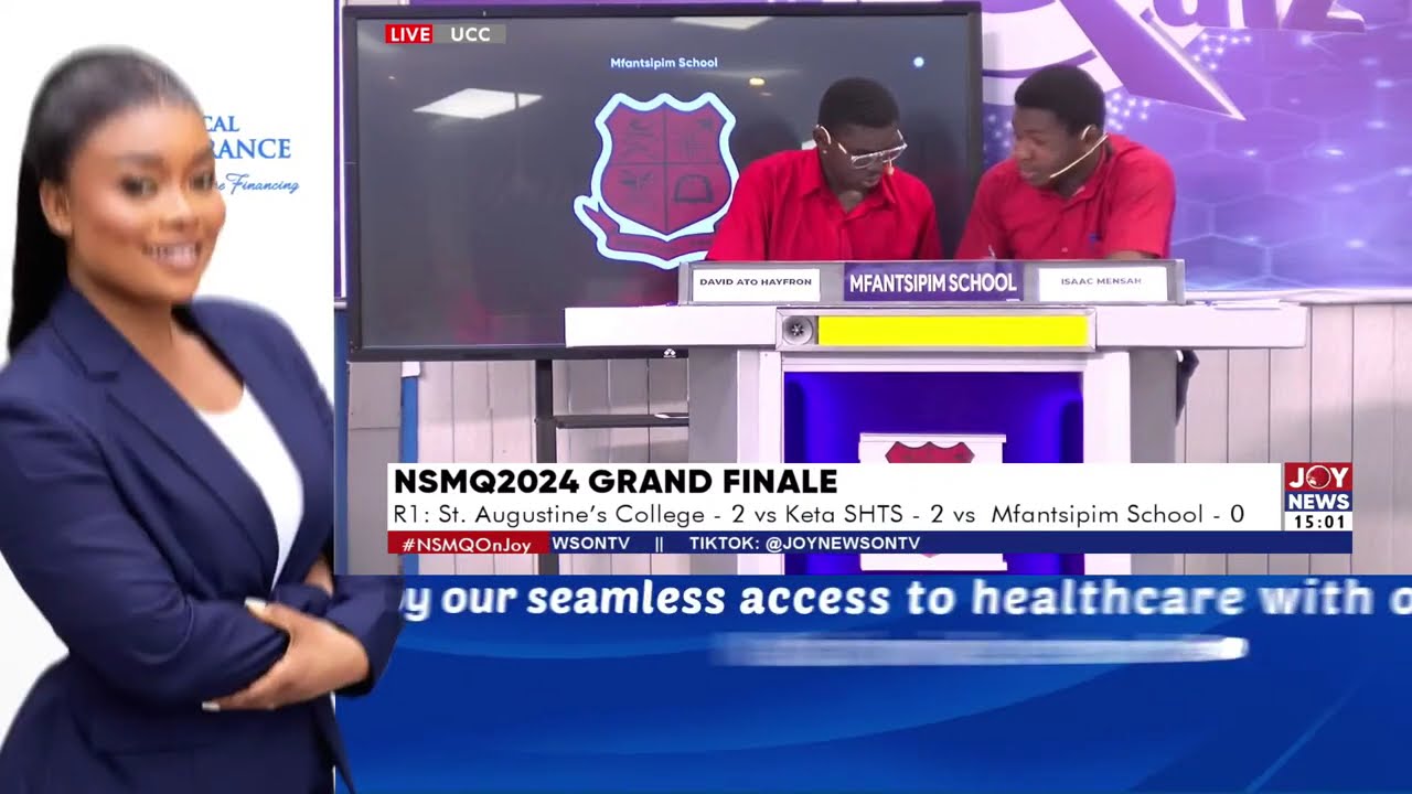 #NSMQ2024 GRAND FINALE: KETA SHTS vs MFANTSIPIM SCHOOL vs ST. AUGUSTINE's COLLEGE | #NSMQOnJoy