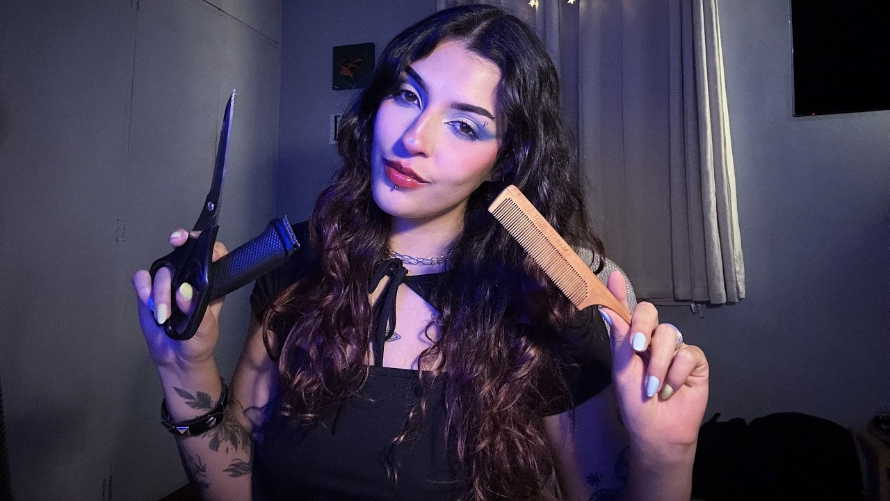 ASMR Cortando seu Cabelo e Barba ✂️ | Roleplay Relaxante #asmr #asmrbrasil