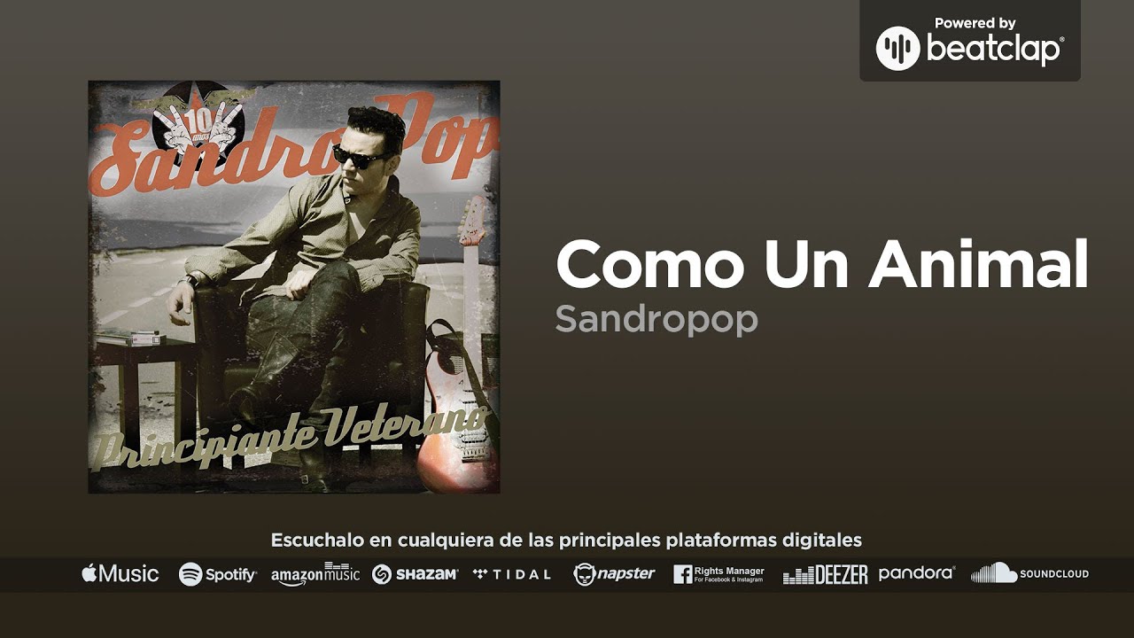 Sandropop - Como un Animal