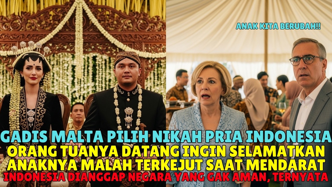 Orang Tua Malta Datang Ke Indonesia Karena Takut Kehilangan Anaknya Yang Nikah Dengan Pria Indonesia