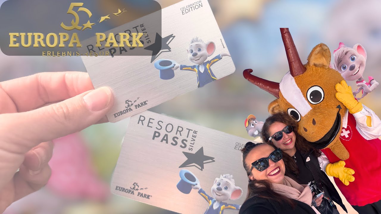 Europa-Park Vlog mit Sam - Tag 2! Sam kauf ihre Jahreskarte & Test der neuen Attraktion!