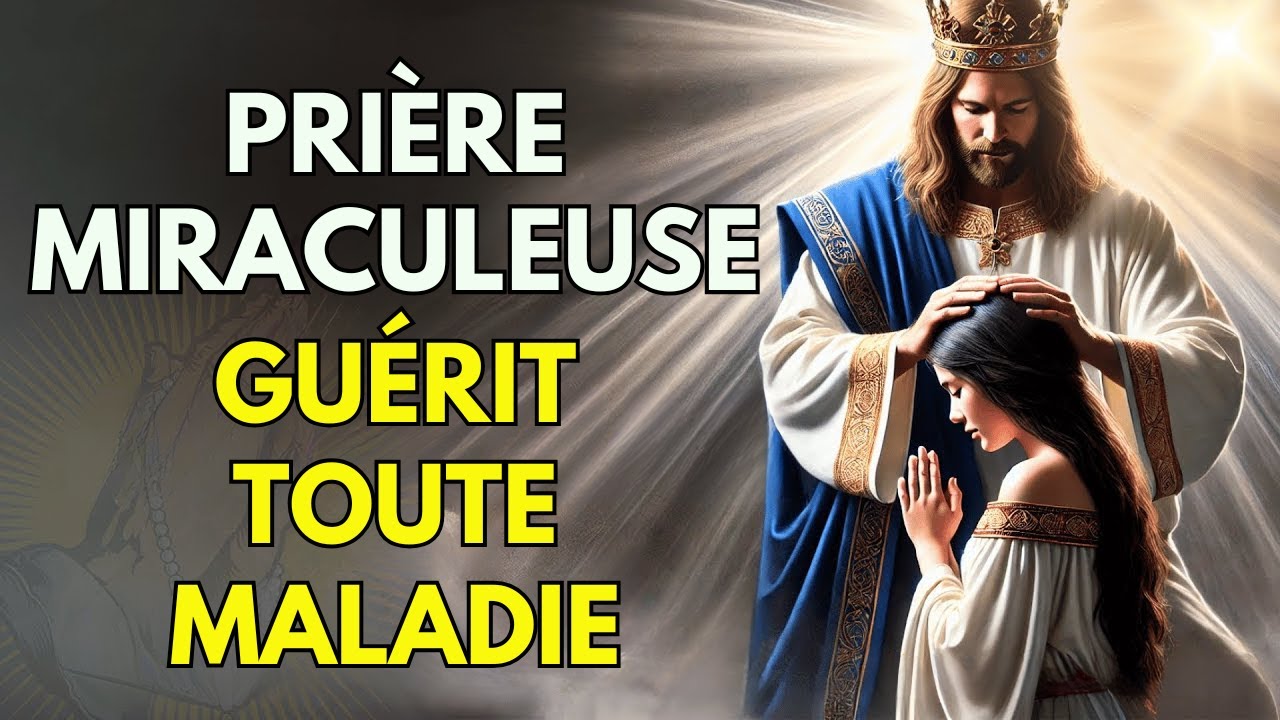 PRIÈRE MIRACULEUSE POUR GUÉRIR TOUTE MALADIE DEPUIS CHEZ SOI 🙏