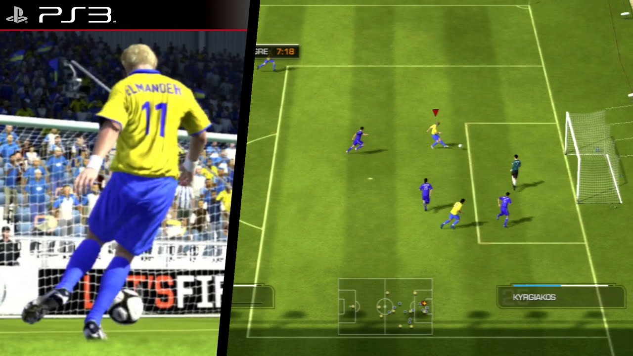 FIFA 09 ... (PS3) Gameplay