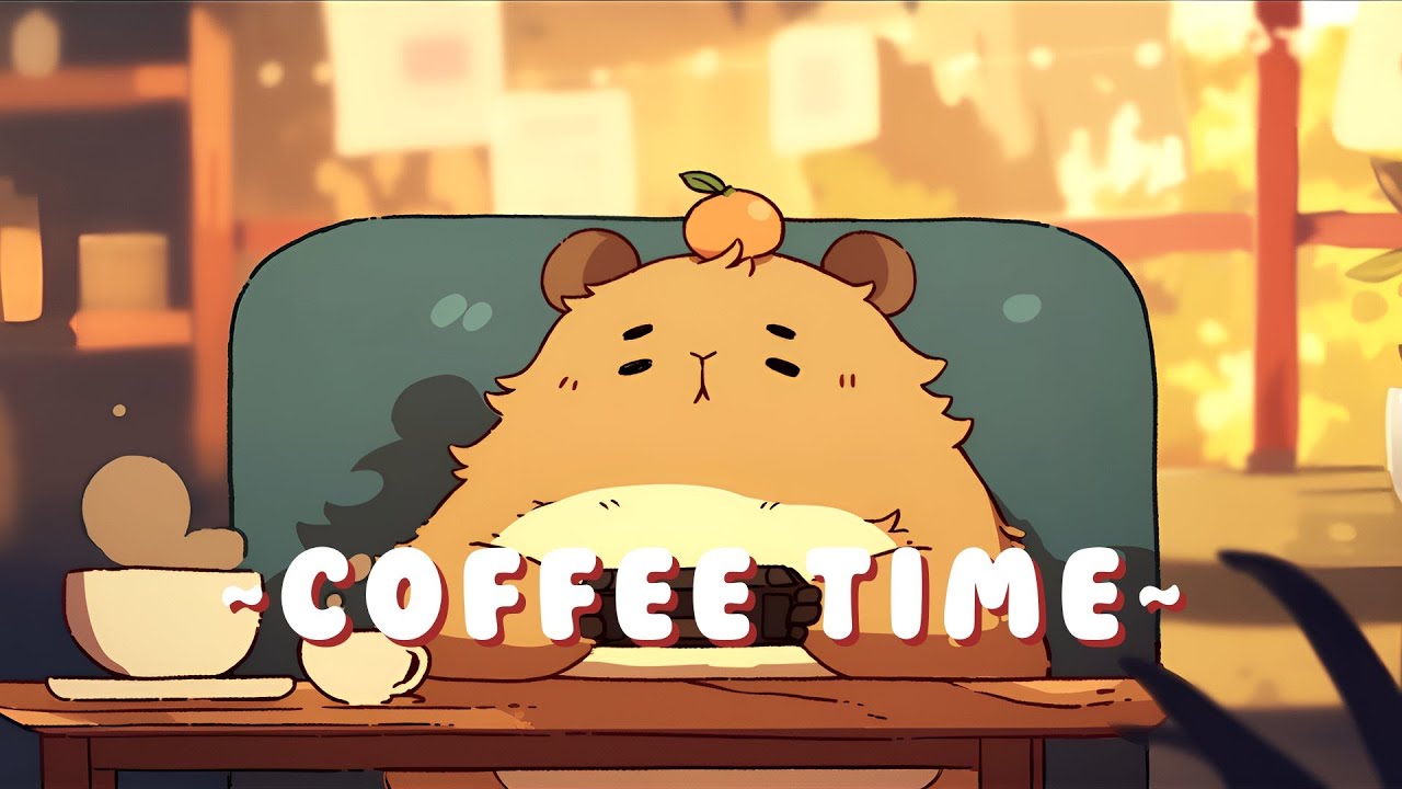 Lofi Capybara Radio | Relaxing Tunes Collection 📚 🎵