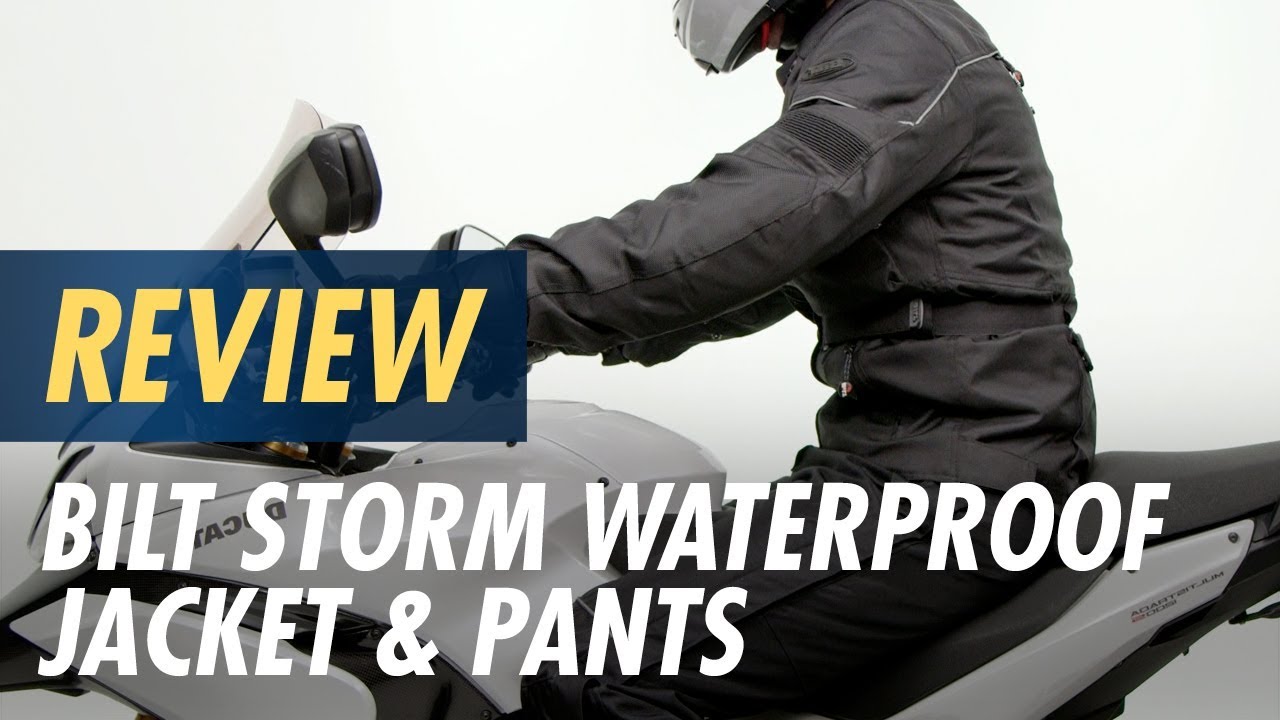 Водонепроницаемая куртка и штаны BiLT Storm на CycleGear.com