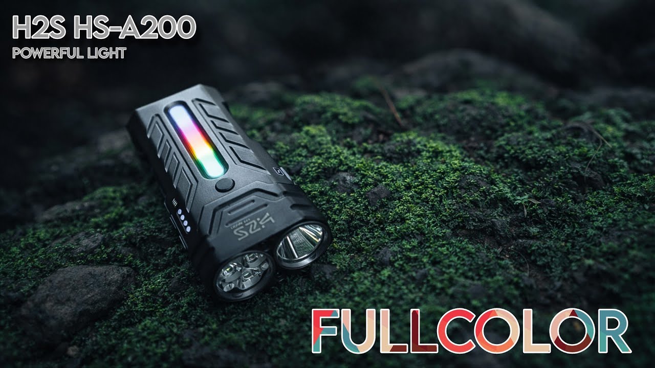 Senter HS-A200 terbaru dari H2S (5200Lumens)