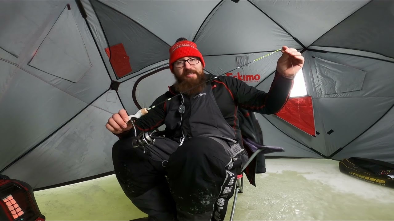 Perch Fishing with Innovative Tip-Downs!