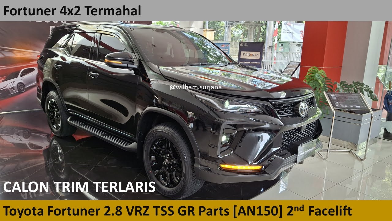 Toyota Fortuner 2.8 VRZ TSS GR Parts [AN150] 2nd Facelift review - Indonesia