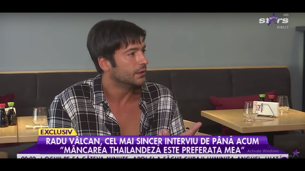 Radu V&acirc;lcan, cel mai sincer interviu! Cum l-a schimbat viaţa de tătic pe celebrul prezentator