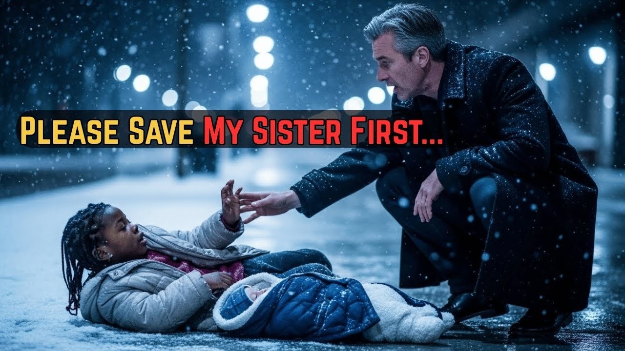 Please Save My Sister First,  A Poor Girl  Asks The Billionaire  — What He Did Next Made Her Cry