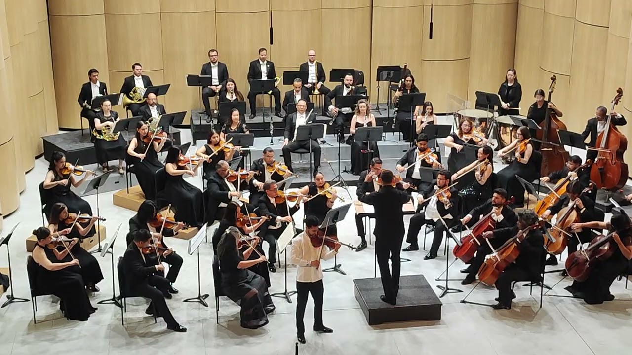 Concierto OFECH para violín y orquesta. Mayo 23 2025. 