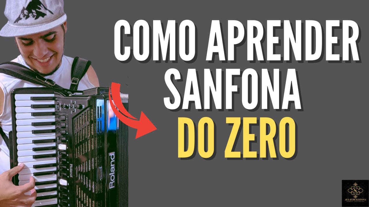 Como Aprender Tocar Sanfona Do Zero - Video Aula Acordeon