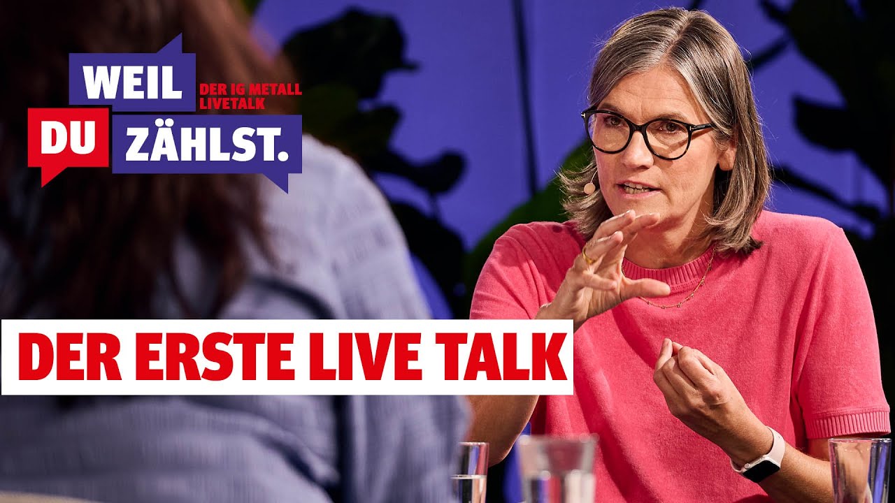 Weil Du zählst | Der erste IG Metall Live Talk | 26.06.25