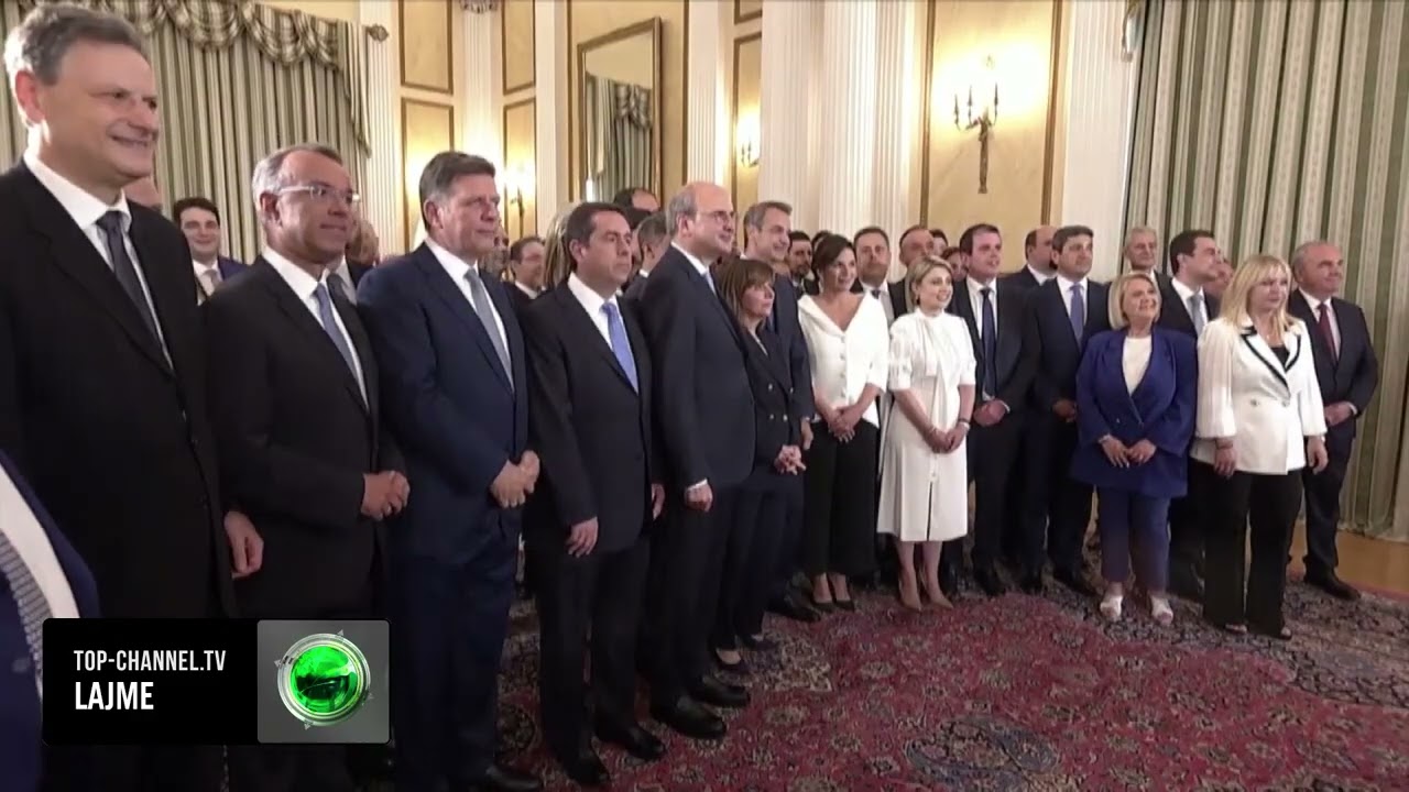 Top Channel/ Qeveria betohet mbi ungjill/ Greqi, an&euml;tar&euml;t e qeveris&euml; bekohen nga kryepeshkopi