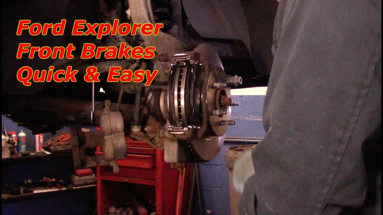 Front Brakes 2002-2005 Ford Explorer And Mercury Mountaineer