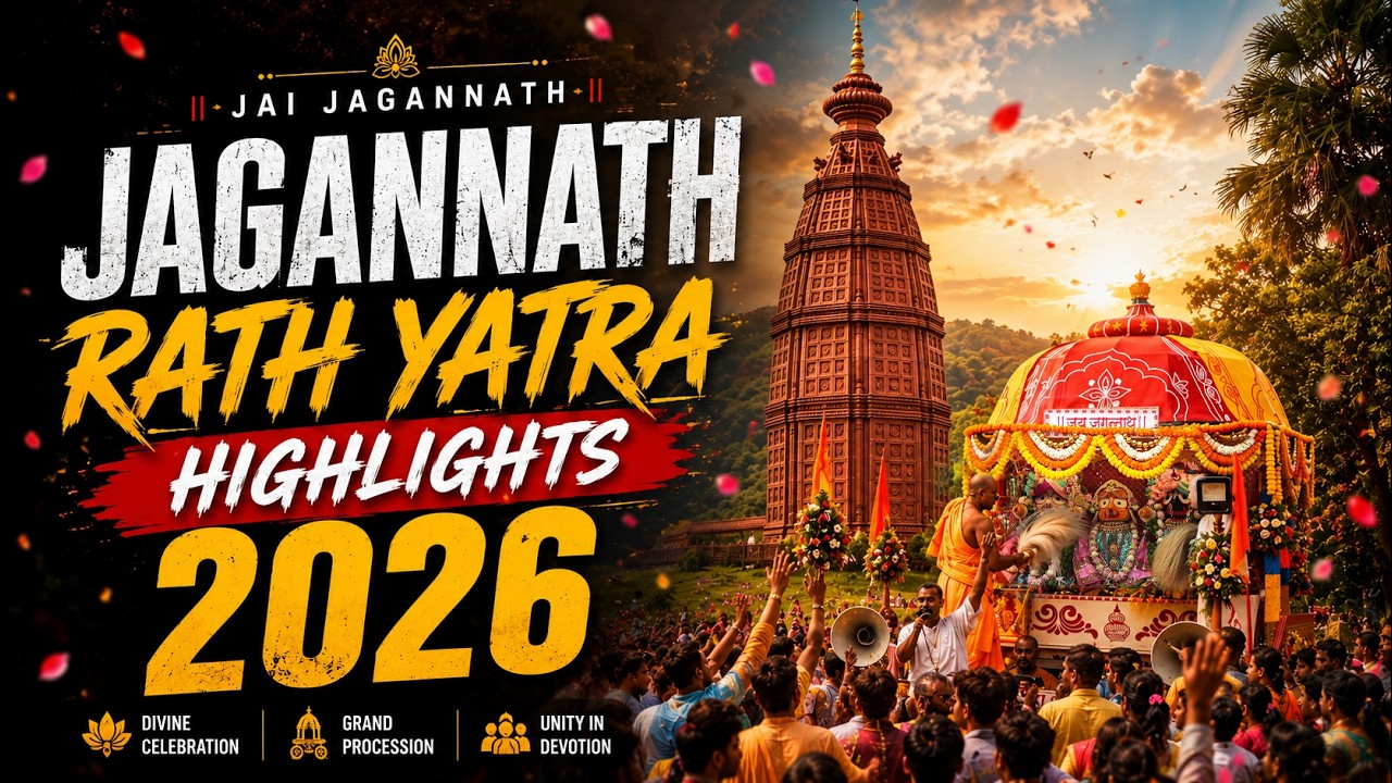 Jagannath Rath Yatra 2026 Highlights | Govardhan Eco Village | Divine Celebration