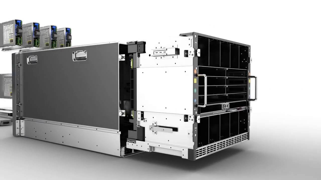 HPE C7000 BladeSystem Exploded View