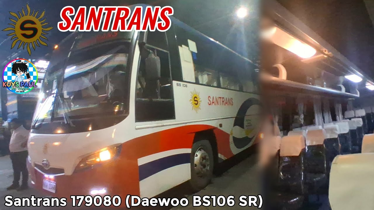 ONBOARD!! Bus Ride Santrans 179080 (Daewoo BS106 SR) || SANTA CRUZ - FVR