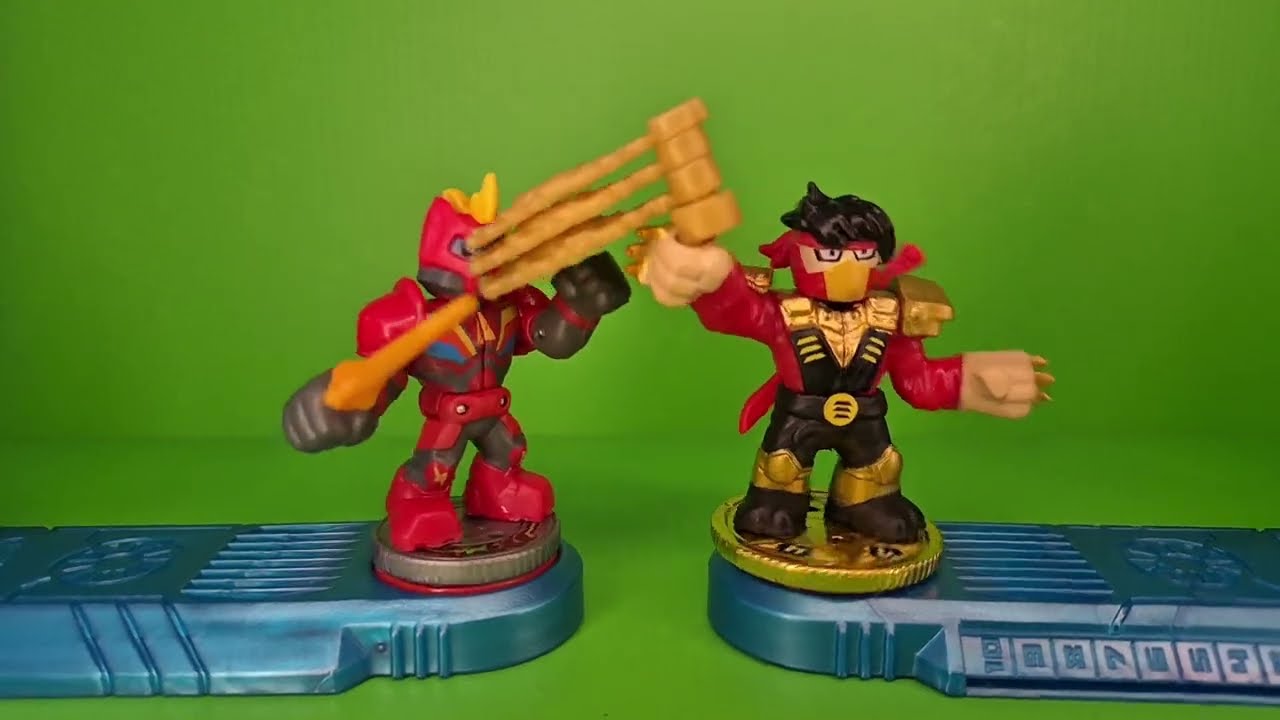 Action#128 : THREE STRIKES CHUX vs THE POWERCORN - Akedo Warriors Ultimate Battle!
