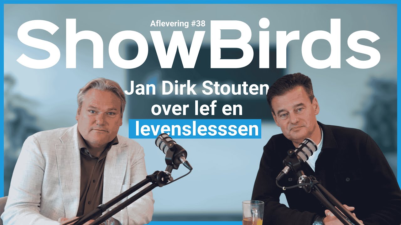 #38 Jan Dirk Stouten over lef en levenslessen || ShowBirds met Wilfred Genee