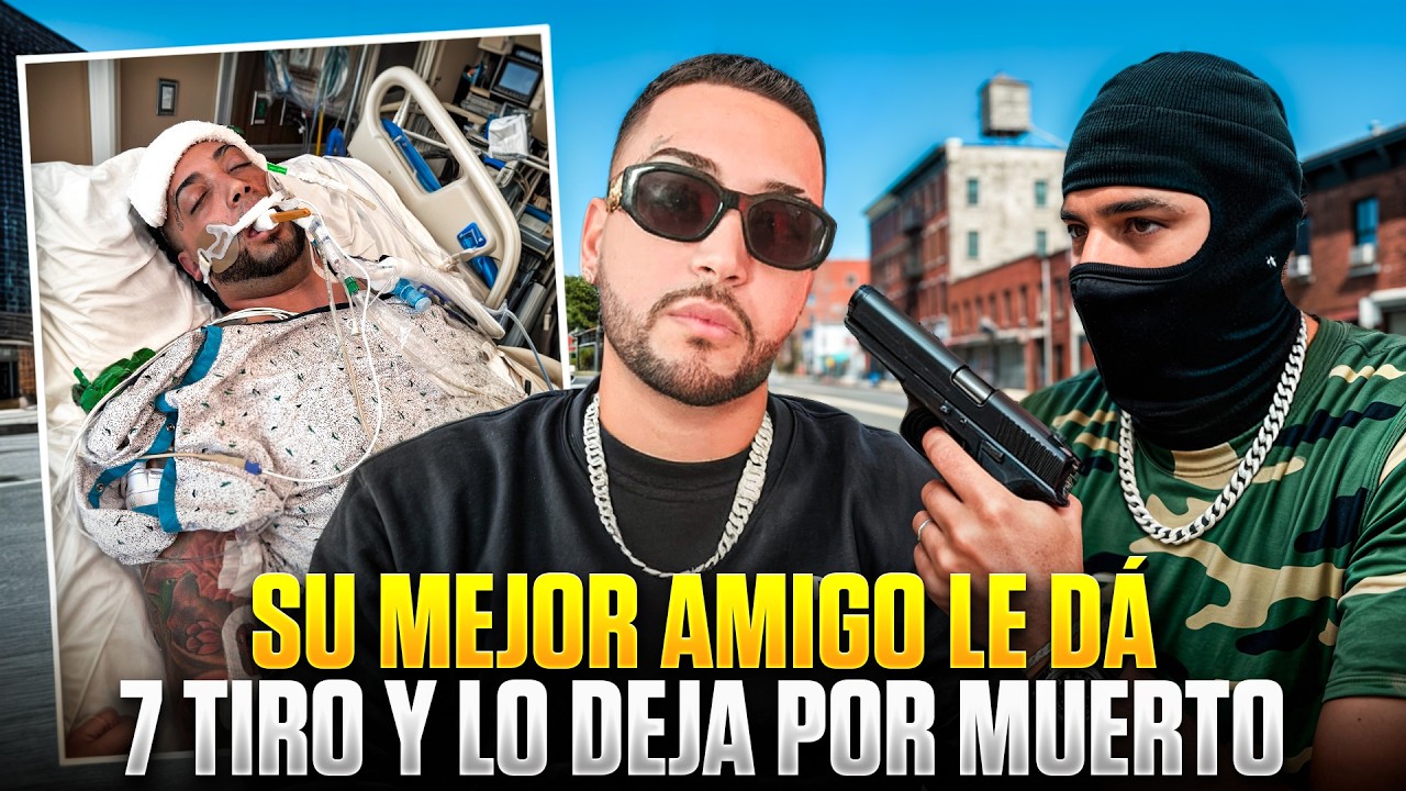 SU MEJOR AMIGO LE D&Agrave; 7 TIR0 POR ENVIDIA Y LO DEJA POR MUERT0 . 