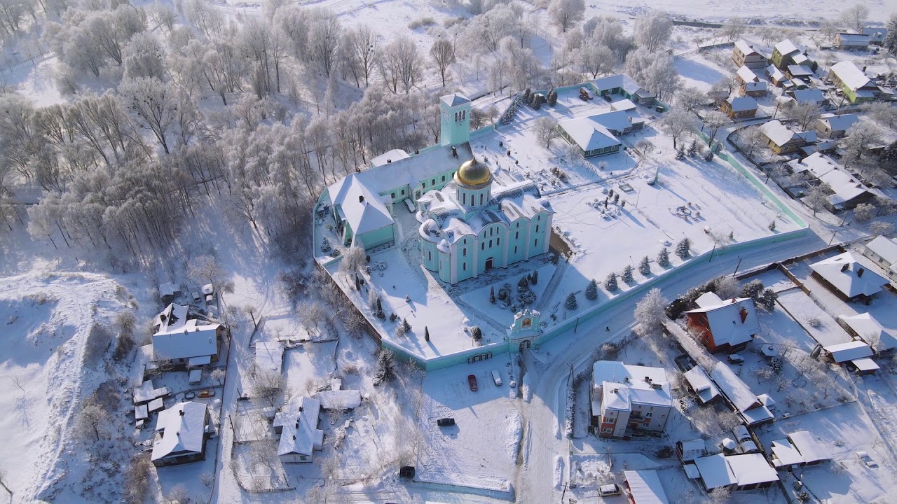 Володимир-Волинський вкрив іній: Дрон БУГа