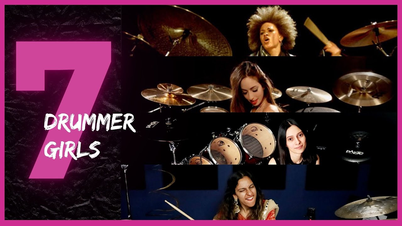 7 MULHERES ABSURDAS NA BATERIA