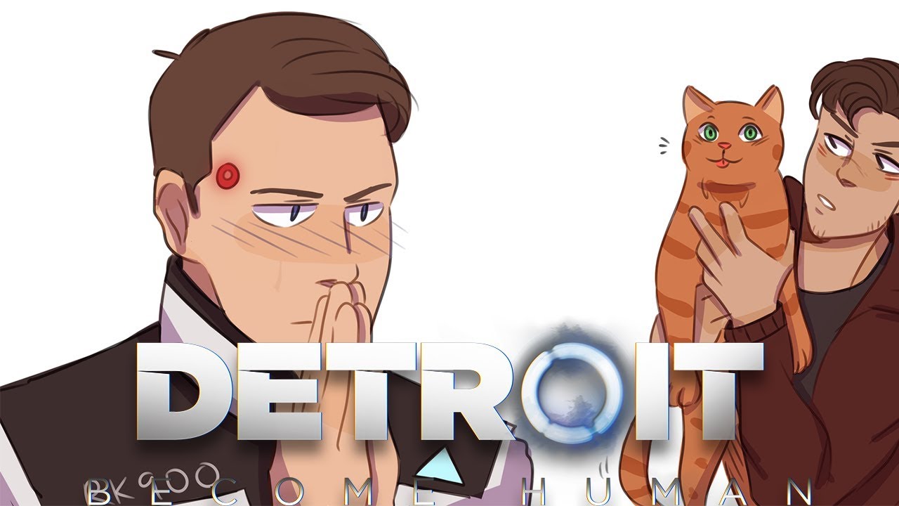 Gavin kocha swoje koty [Reed900] - craftgamerzz Comic Snippets | Detroit: Become Human Comic Dub