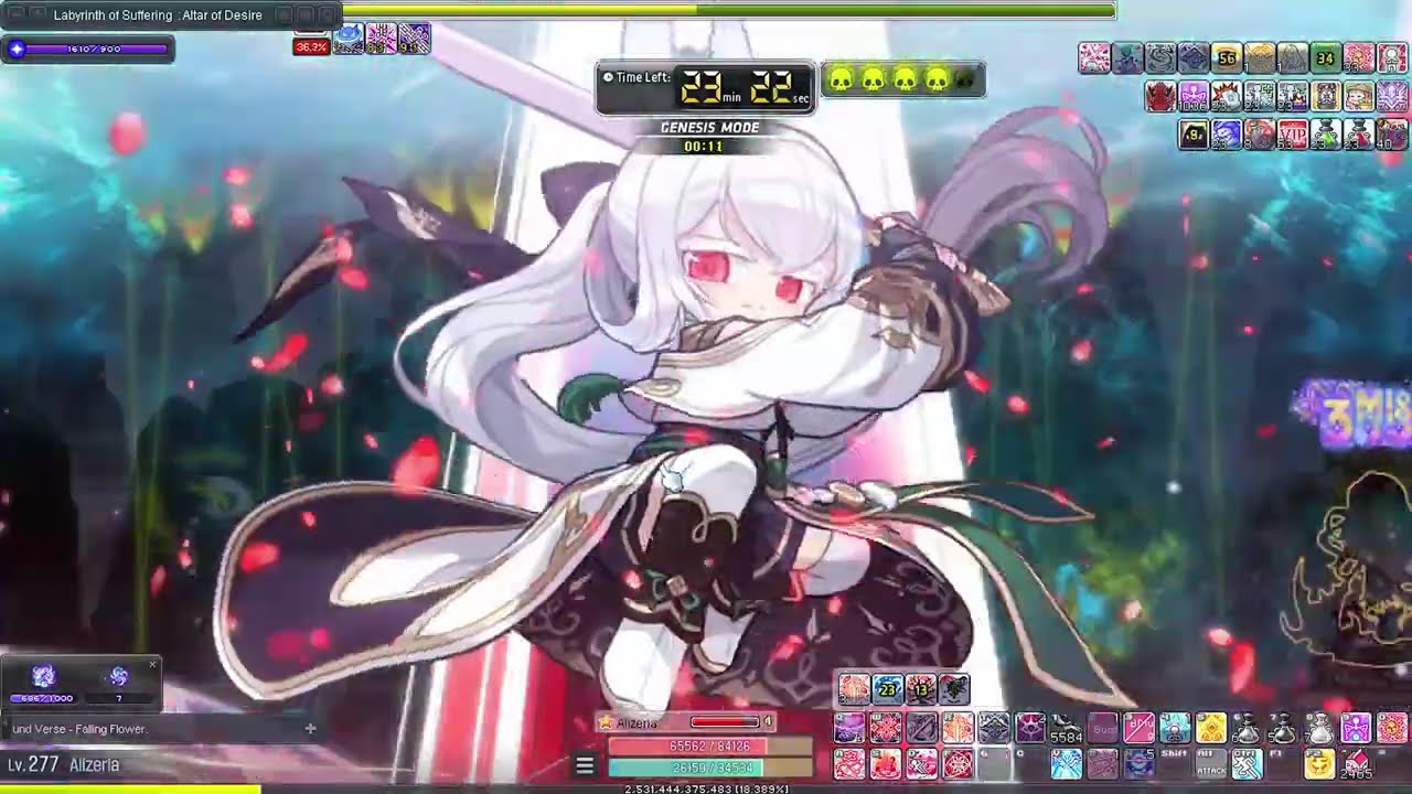 [GMS CW] Ren 61m VS C.Tene H.Luwill C.Slime H.Lomien
