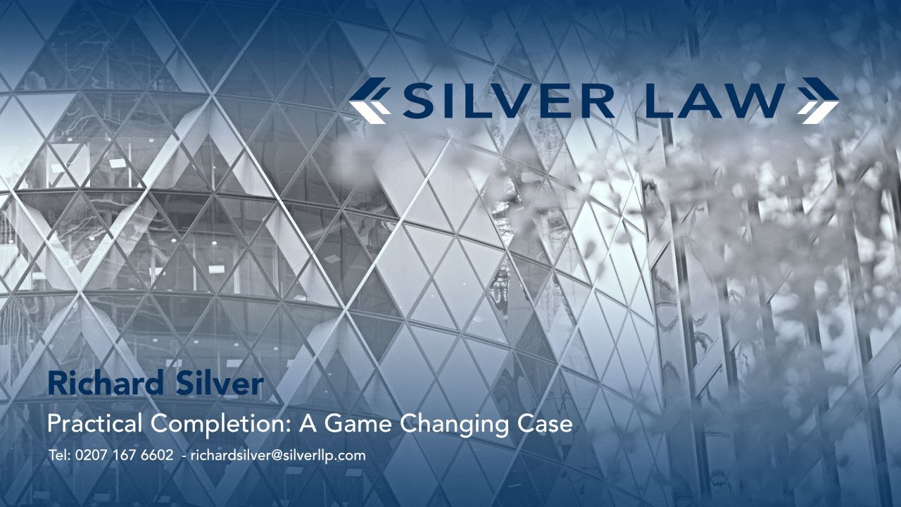 Practical Completion: A Game Changing Case!