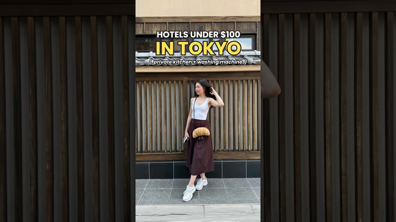 LESS THAN $100 p/night Hotel In Tokyo #japan