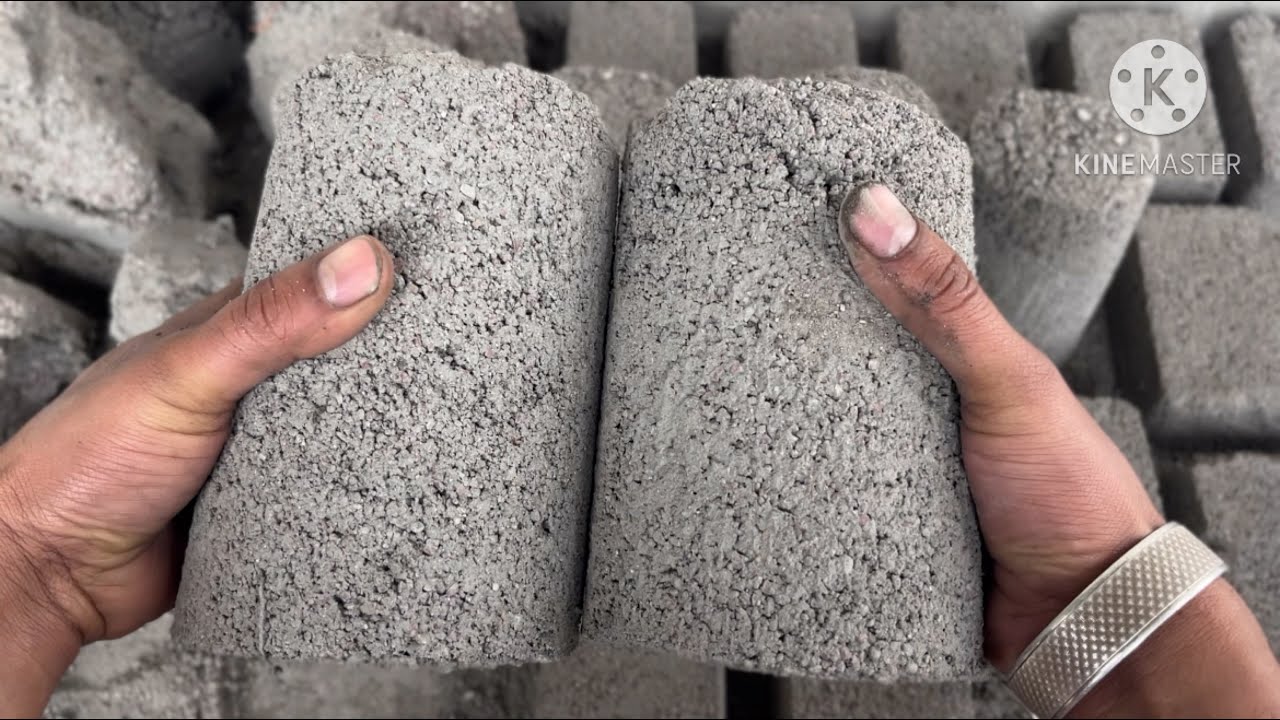 Gritty sand cement floor and water crumbling #sandcement