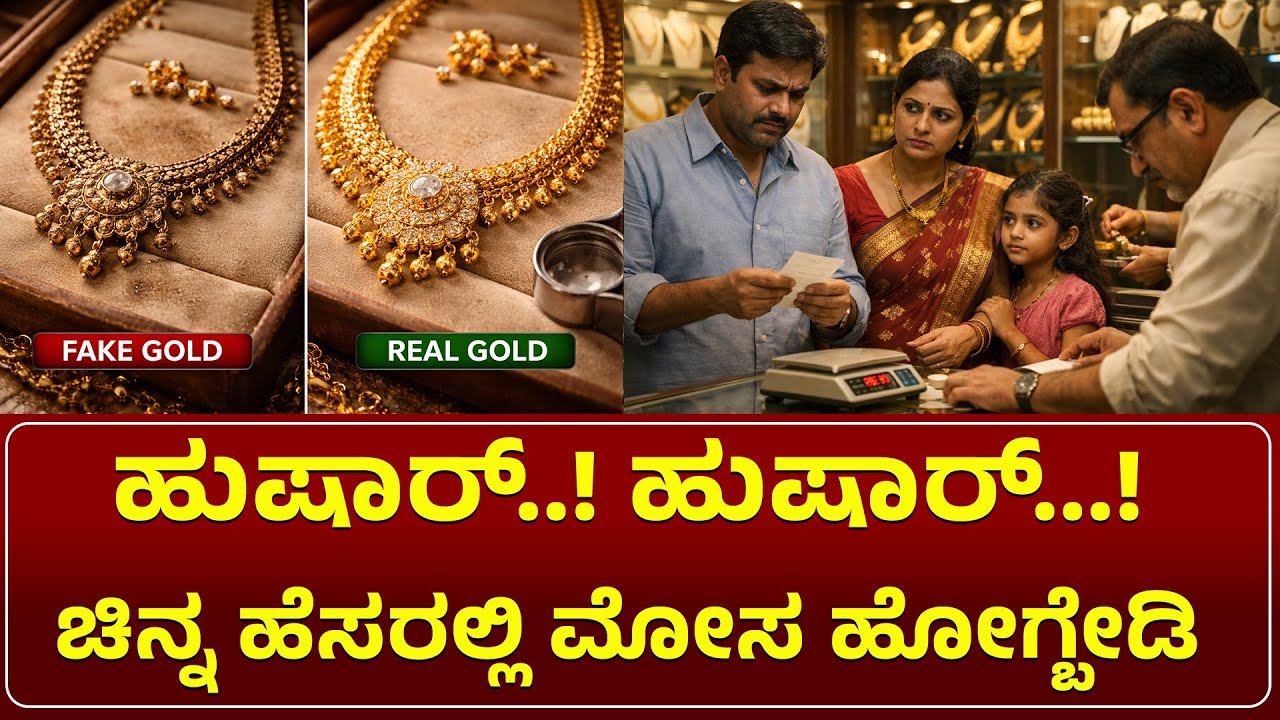 ಚಿನ್ನದ  ಹೆಸರಲ್ಲಿ ಮೋಸ ಹೋಗ್ಬೇಡಿ | Part 3