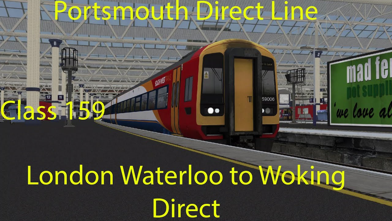 Train Simulator 2022 - London Waterloo to Woking Direct (Class 159)