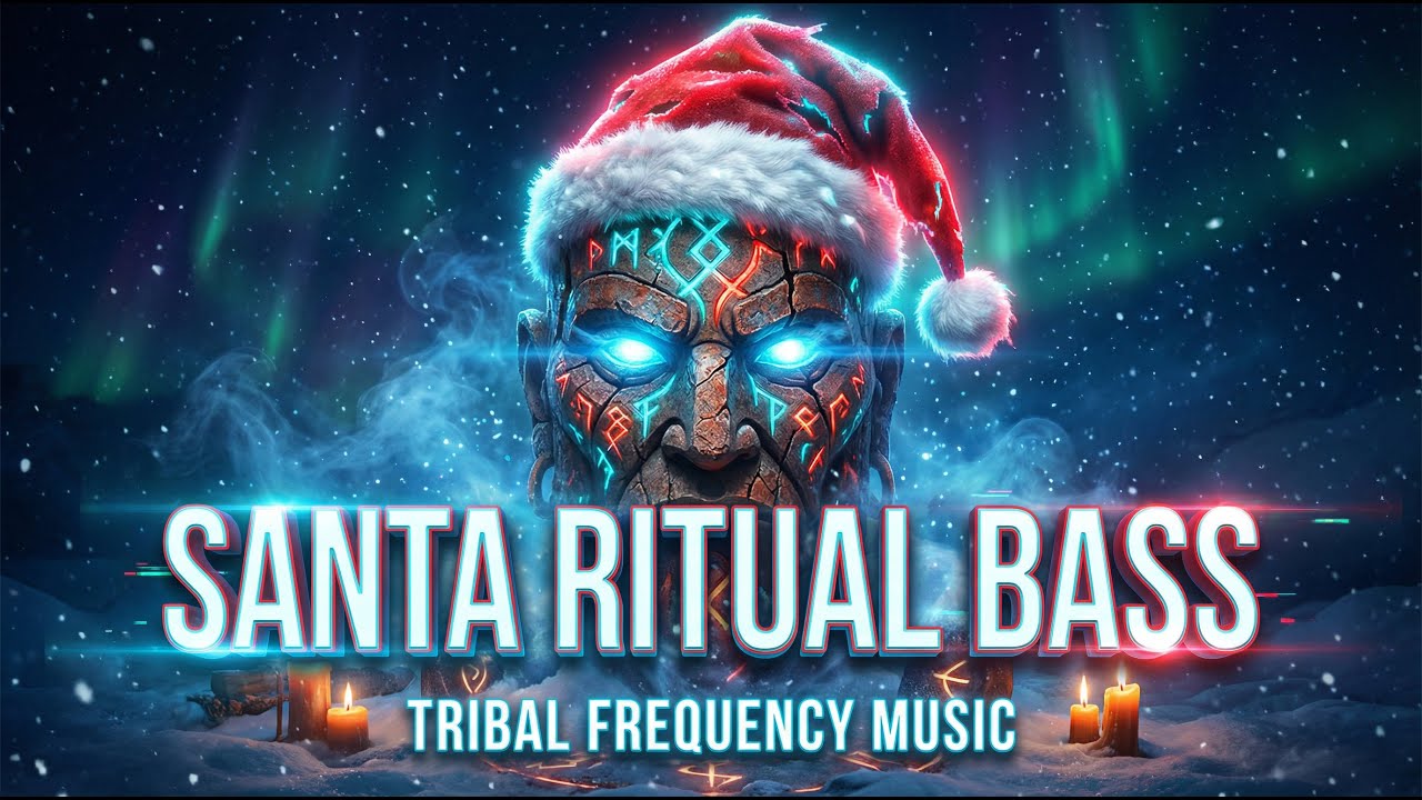 SANTA RITUAL BASS &ndash; Dark Christmas Ethno Electronic Music | Shamanic Tribal Techno Mix No Vocals