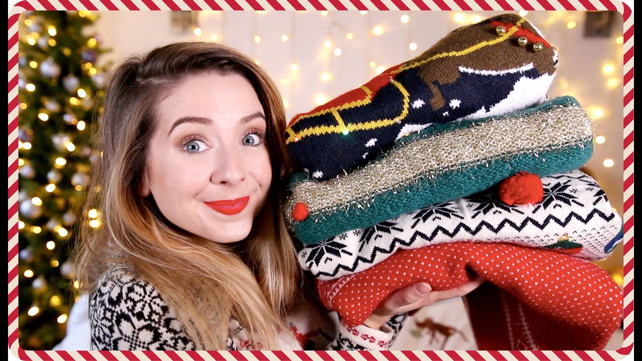 Christmas Jumper Haul | Zoella