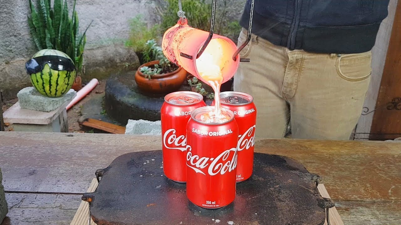 SHOCKING Experiment:  Coca Cola vs Mentos vs Lava