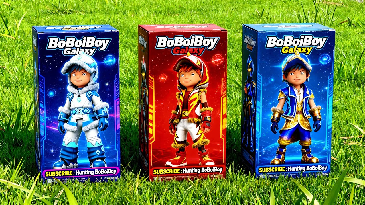 Unboxing Mainan Dapet Karakter BoBoiBoy Langka!