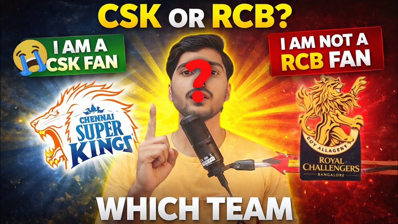 Why I Chose CSK Over RCB 💛