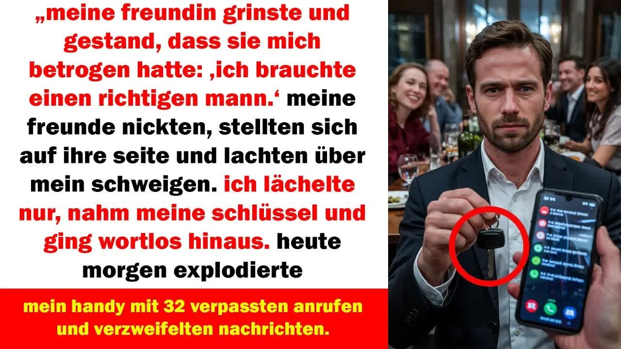meine freundin betrog mich und lachte – am nächsten morgen 32 anrufe, alles hatte sich gewendet